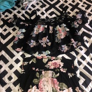 * USED* Woman’s dress skirt and half shirt